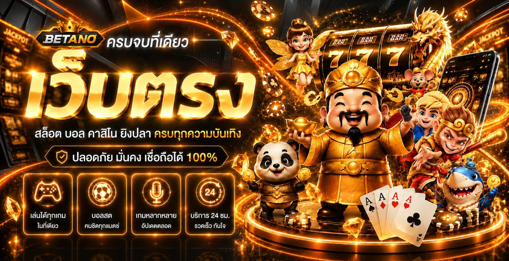 ภาพรวม Betano สล็อต คาสิโน และกีฬา